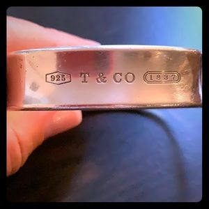 Tiffany & Co 1837 Square Bangle Bracelet